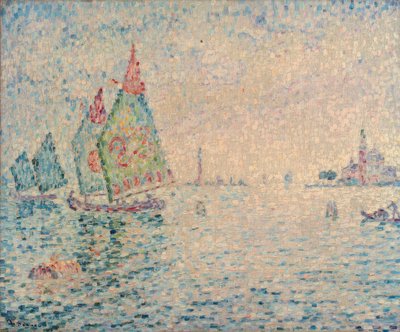 The Islands of the Lagoon (Venice) by Paul Signac